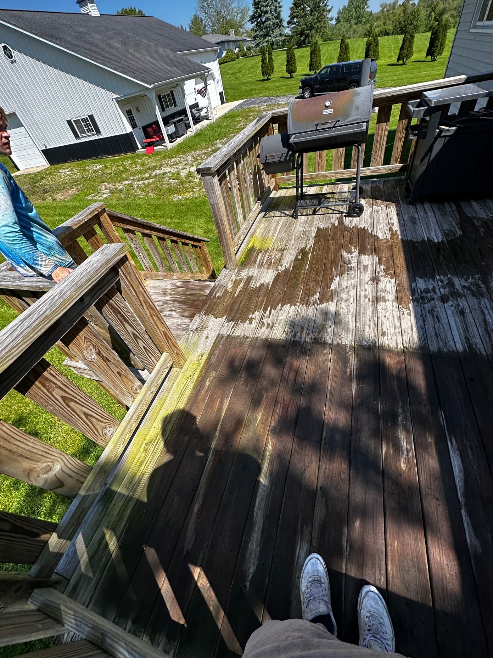Restoring Life to a Weathered Deck in Crown Point